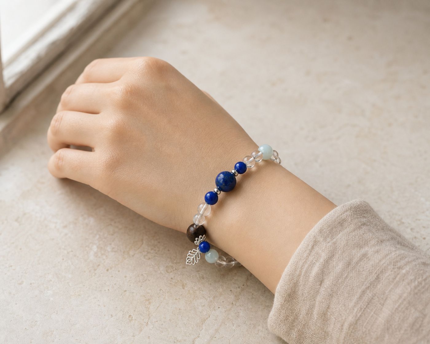 On the wrist