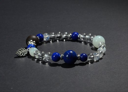 Osmanthus Whisper bracelet, wood element